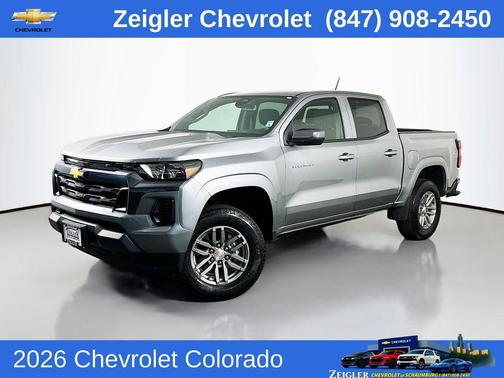 Sterling Gray Metallic 2026 Chevrolet Colorado LT