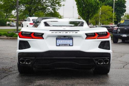 Arctic White 2022 Chevrolet Corvette Stingray w/1LT