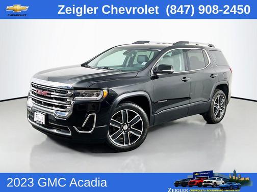 Ebony Twilight Metallic 2023 GMC Acadia AWD SLT
