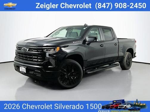 Black 2026 Chevrolet Silverado 1500 RST