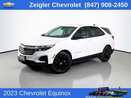 Summit White 2023 Chevrolet Equinox LS