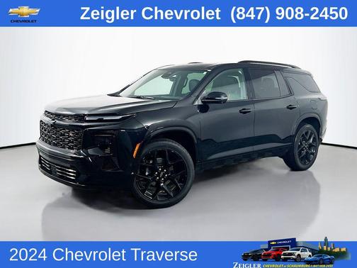 Mosaic Black Metallic 2024 Chevrolet Traverse RS