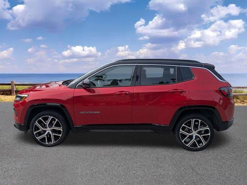 Red Hot Pearlcoat 2024 Jeep Compass Limited