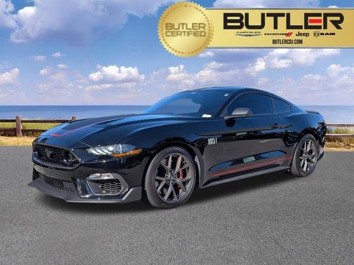 Shadow Black 2022 Ford Mustang Mach 1 Fastback