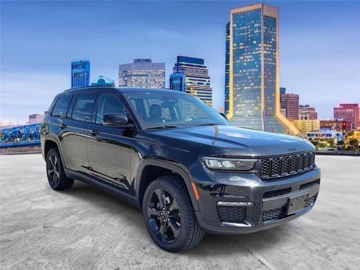 Diamond Black Crystal Pearlcoat 2023 Jeep Grand Cherokee L Limited