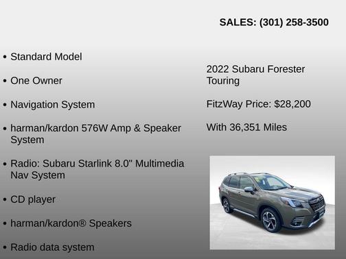 2022 Subaru Forester Touring