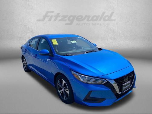 Electric Blue Metallic 2023 Nissan Sentra SV