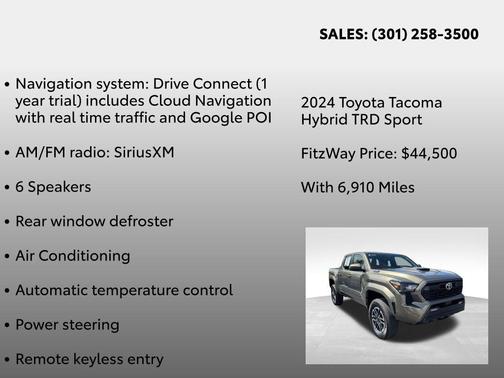 2024 Toyota Tacoma TRD Sport