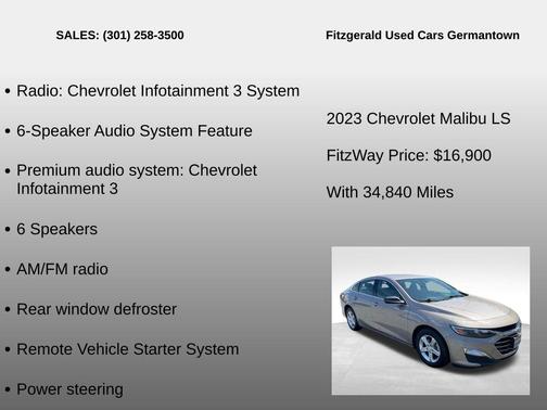 2023 Chevrolet Malibu 1LS