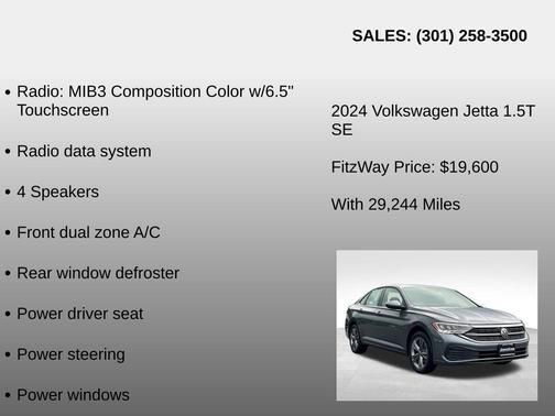 2024 Volkswagen Jetta 1.5T SE