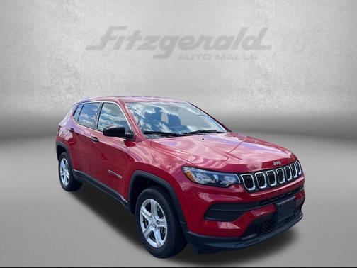 Red 2023 Jeep Compass Sport