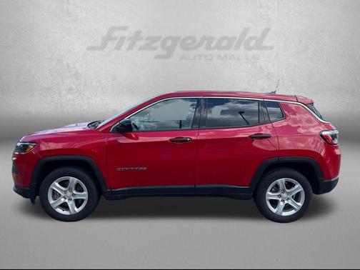 Red 2023 Jeep Compass Sport
