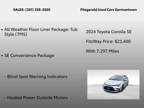 2024 Toyota Corolla SE
