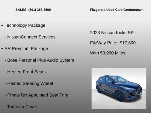 2023 Nissan Kicks SR