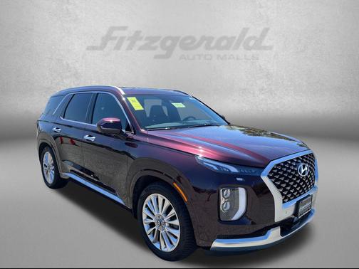 Sierra Burgundy 2021 Hyundai PALISADE Calligraphy
