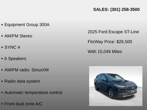 2025 Ford Escape ST-Line