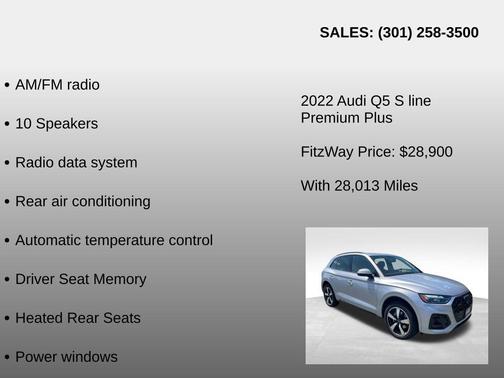 2022 Audi Q5 45 S line Premium Plus