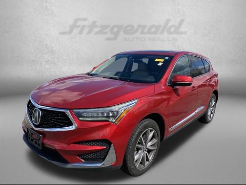 Red 2020 Acura RDX Technology Package