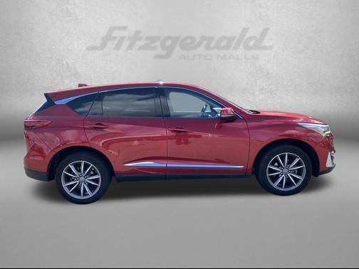Red 2020 Acura RDX Technology Package