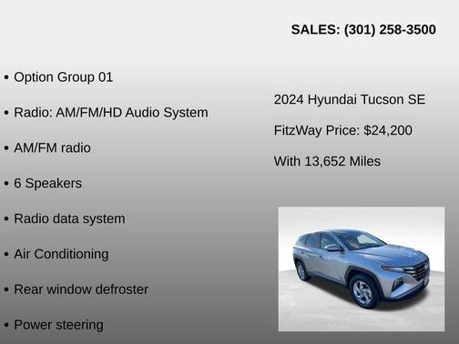 2024 Hyundai TUCSON SE