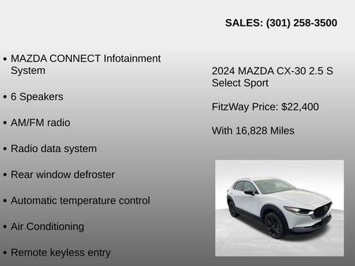 2024 Mazda CX-30 2.5 S Select Sport