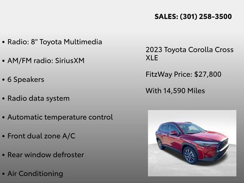 2023 Toyota Corolla Cross XLE