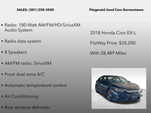 2018 Honda Civic EX-L