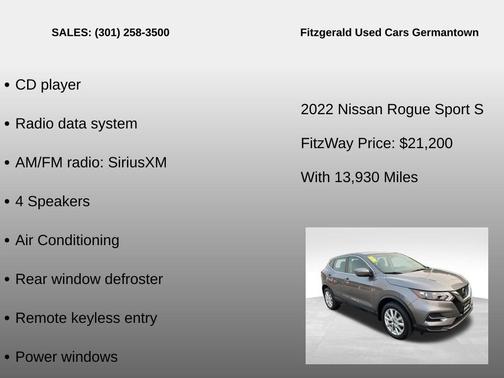 2022 Nissan Rogue Sport S