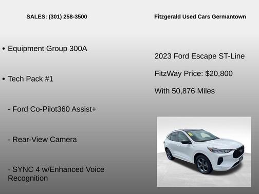 2023 Ford Escape ST-Line