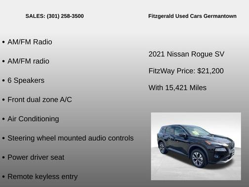 2021 Nissan Rogue SV