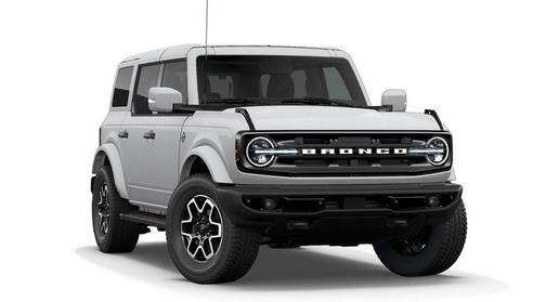 Avalanche Gray 2026 Ford Bronco Outer Banks