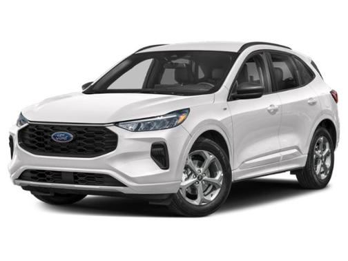 Star White Metallic Tri-Coat 2023 Ford Escape ST-Line