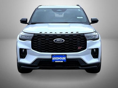 Space White Metallic 2026 Ford Explorer ST