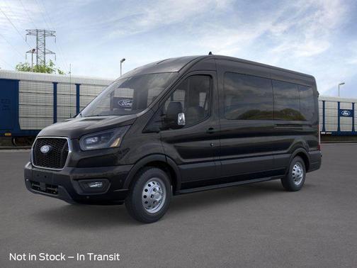 Agate Black Metallic 2026 Ford Transit-350 XLT