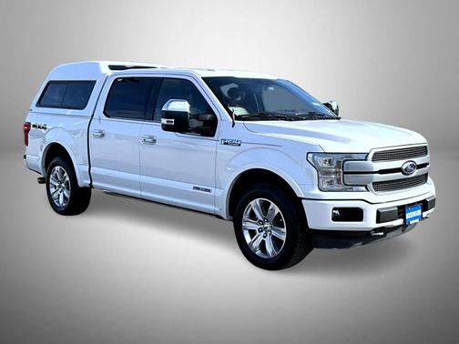 White Platinum Clearcoat Metallic 2018 Ford F-150 Platinum