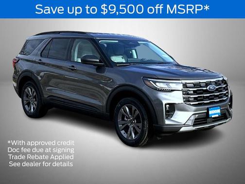 Carbonized Gray Metallic 2026 Ford Explorer Active