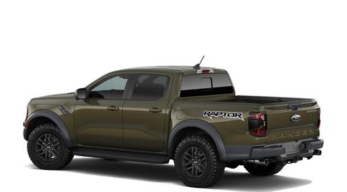 Shelter Green Metallic 2026 Ford Ranger Raptor