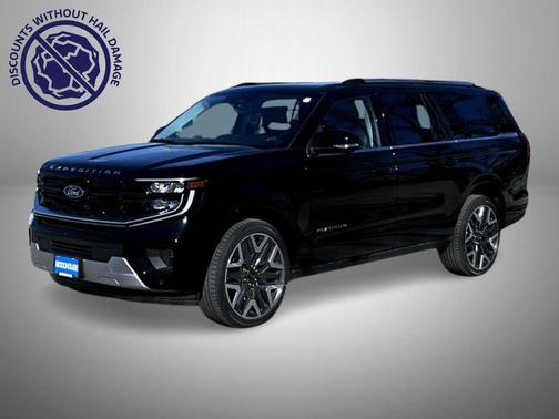 Agate Black Metallic 2026 Ford Expedition Max Platinum