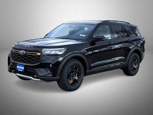 Agate Black Metallic 2026 Ford Explorer Tremor