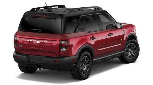 Ruby Red Metallic Tinted Clearcoat 2026 Ford Bronco Sport Badlands