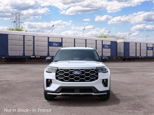 Star White Metallic Tri-Coat 2027 Ford Explorer Platinum