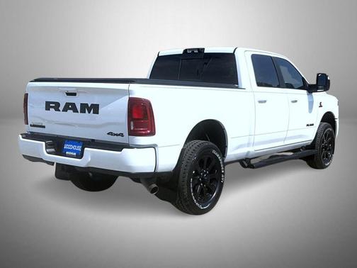 Bright White Clearcoat 2025 RAM 3500 Laramie Crew Cab 4x4 6'4' Box