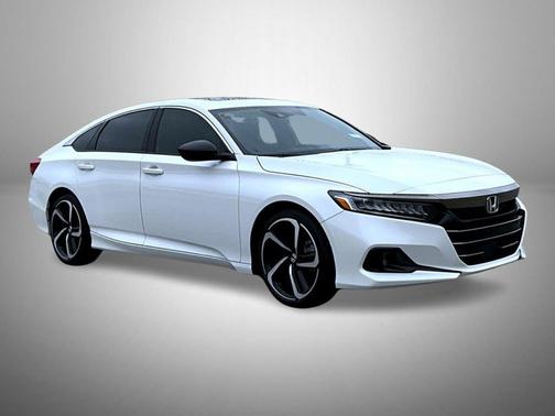 Platinum White Pearl 2022 Honda Accord Sport 2.0T