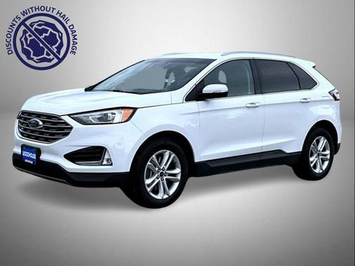 White 2019 Ford Edge SEL