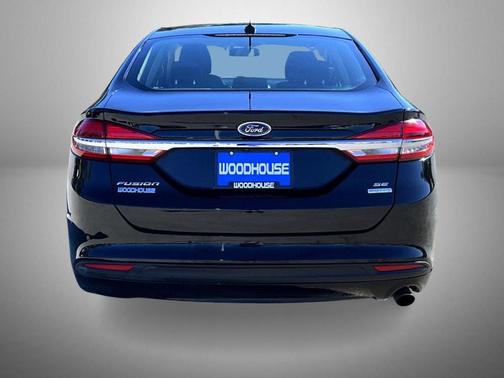 Shadow Black 2018 Ford Fusion SE
