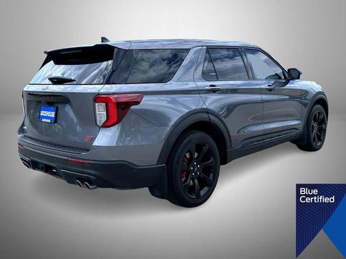 Carbonized Gray Metallic 2021 Ford Explorer ST