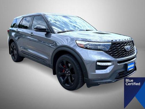 Carbonized Gray Metallic 2021 Ford Explorer ST