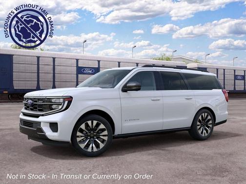 Star White Metallic Tri-Coat 2027 Ford Expedition Max Platinum