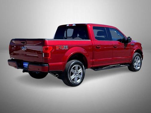Ruby Red Metallic 2018 Ford F-150 Lariat