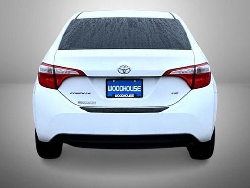 Super White 2015 Toyota Corolla L